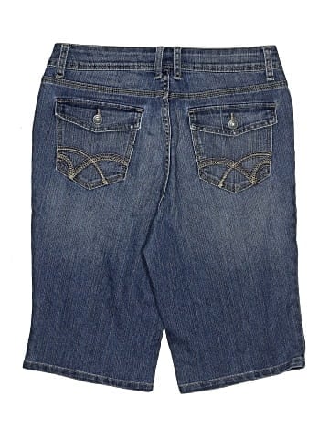 St. John's Bay Denim Shorts (view 2)