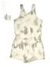 Athleta Tie-dye Ivory Gray Romper Size 12 - photo 2