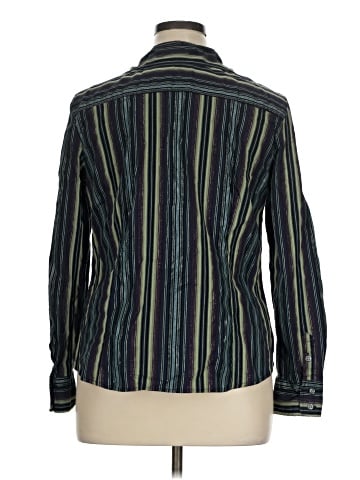 Attention Long Sleeve Button-Down Shirt (view 2)