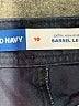 Old Navy 100% Cotton Black Jeans Size 10 - photo 7
