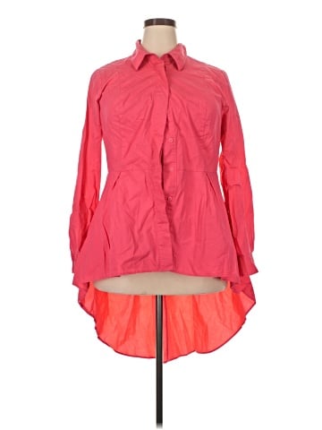 Lane Bryant Long Sleeve Button-Down Shirt (view 1)
