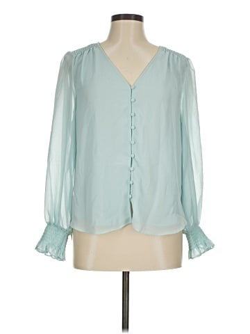 1.State 3/4 Sleeve Blouse (view 1)