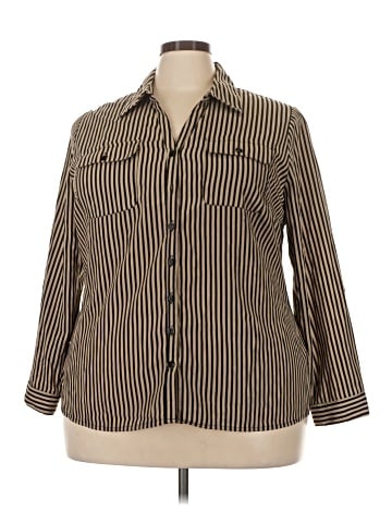NY Collection 3/4 Sleeve Blouse (view 1)