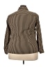 NY Collection Stripes Brown 3/4 Sleeve Blouse Size 3X - photo 2