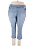 Torrid Blue Jeggings Size 4X Plus (4) - photo 1