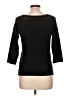 Cable & Gauge Black 3/4 Sleeve Top Size L - photo 2