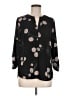 Daniel Rainn 100% Polyester Black 3/4 Sleeve Blouse Size M - photo 1