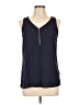 Fortune + Ivy Blue Sleeveless Blouse Size L - photo 1