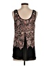 Dex 100% Polyester Black Sleeveless Blouse Size S - photo 2