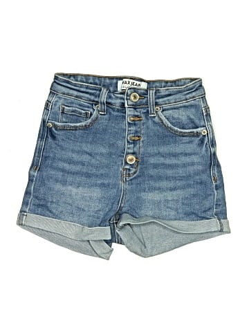 Wax Jean Denim Shorts (view 1)