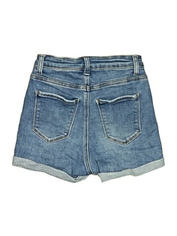 Wax Jean Denim Shorts (view 2)