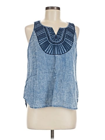 Skies Are Blue Tank Top (view 1)