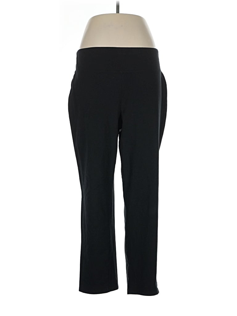 Pre-owned Women With Control Active Pants In Black