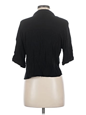 Moa Moa 3/4 Sleeve Button-Down Shirt (view 2)