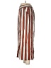 H&M 100% Viscose Stripes Red Casual Pants Size 8 - photo 5