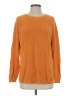 525 America 100% Cotton Solid Orange Pullover Sweater Size XS - photo 1
