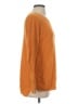 525 America 100% Cotton Solid Orange Pullover Sweater Size XS - photo 4