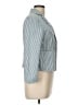 BCBGMAXAZRIA 100% Cotton Stripes Blue Blazer Size L - photo 4