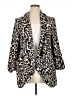 Calvin Klein 100% Polyester Animal Print Ivory Blazer Size XL - photo 1