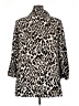 Calvin Klein 100% Polyester Animal Print Ivory Blazer Size XL - photo 2