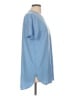 Lands' End Blue Short Sleeve Top Size L (tall) - photo 4