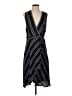 Max Studio Stripes Black Cocktail Dress Size S - photo 1