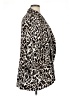 Calvin Klein 100% Polyester Animal Print Ivory Blazer Size XL - photo 4