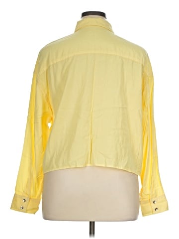 CALVIN KLEIN JEANS Long Sleeve Button-Down Shirt (view 2)