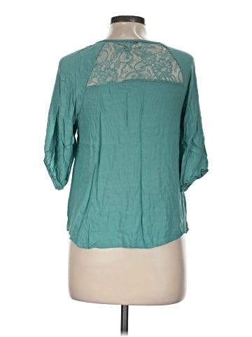 Eyelash Couture 3/4 Sleeve Blouse (view 2)