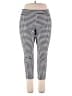 Susan Graver Checkered-gingham Black Casual Pants Size XXL - photo 1