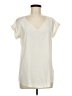 Express Ivory Short Sleeve Blouse Size M - photo 1