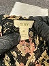 Tiny Black Short Sleeve Blouse Size S - photo 7