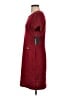 En Focus Studio Solid Burgundy Casual Dress Size S - photo 5
