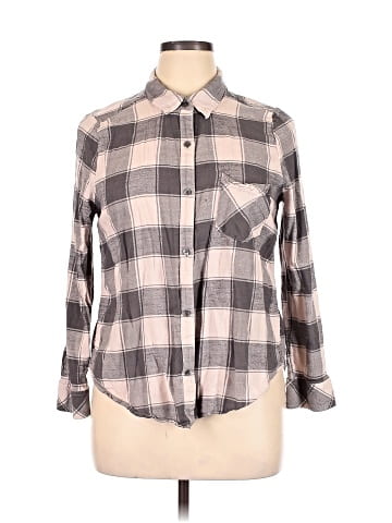 BP. Long Sleeve Button-Down Shirt (view 1)