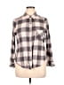 BP. Plaid Gray Long Sleeve Button-Down Shirt Size XL - photo 1