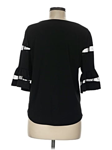 Adrianna Papell 3/4 Sleeve Top (view 2)