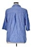 Catherines Blue 3/4 Sleeve Button-Down Shirt Size 0X - photo 2
