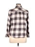 BP. Plaid Gray Long Sleeve Button-Down Shirt Size XL - photo 2