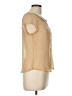Dolled Up 100% Polyester Tan Sleeveless Blouse Size L - photo 4