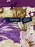 Basic Editions 100% Rayon Floral Purple Short Sleeve Blouse Size M - photo 7