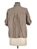Fun2Fun Brown 3/4 Sleeve Button-Down Shirt Size M - photo 2