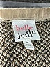 Belle Du Jour 100% Polyester Argyle Tan Pullover Sweater Size M - photo 4