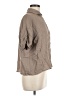 Fun2Fun Brown 3/4 Sleeve Button-Down Shirt Size M - photo 4
