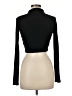 Pull&Bear Black Long Sleeve Top Size M - photo 2