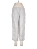 Tommy Bahama Stripes Silver Casual Pants Size 6 - photo 1