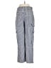 Edikted Stripes Silver Jeans Size XS - photo 2