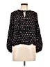 Gap Black 3/4 Sleeve Blouse Size L - photo 1