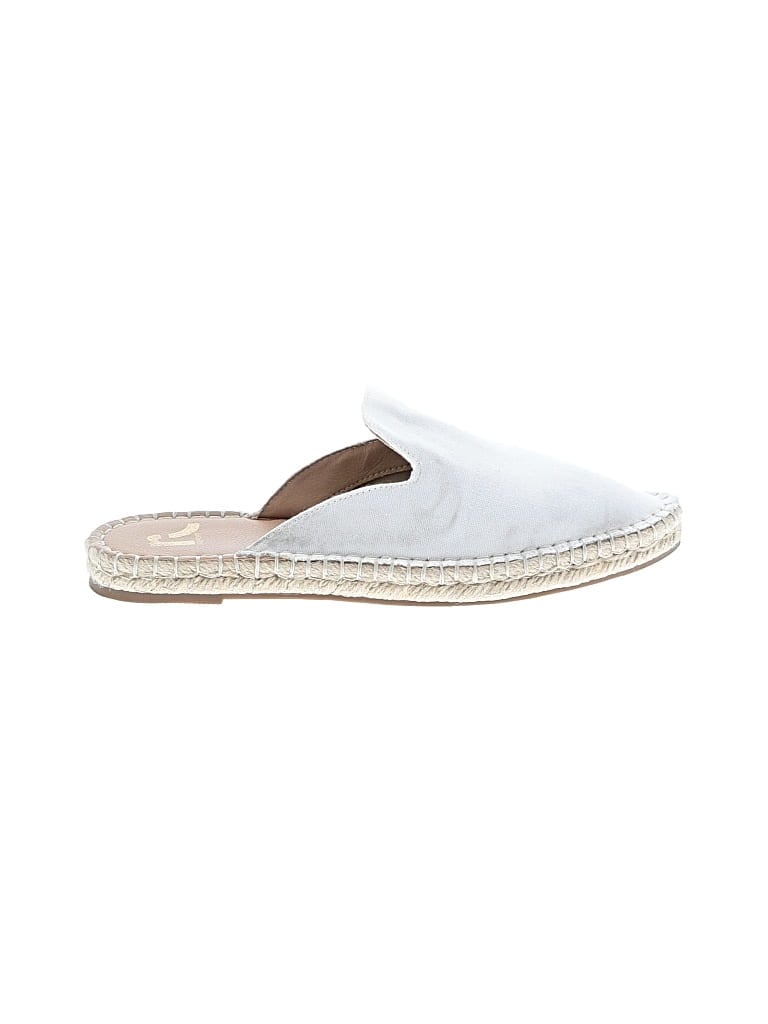 Pre-owned Report Mule/clog In White