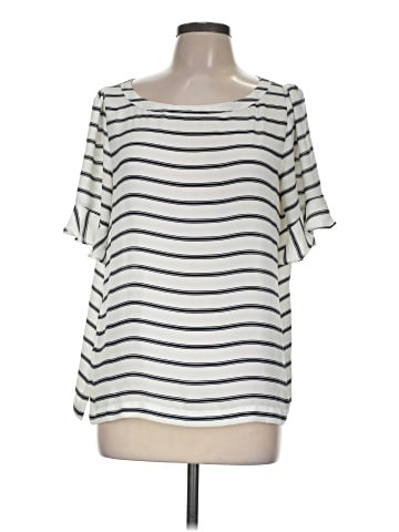 Ann Taylor LOFT Short Sleeve Blouse (view 1)