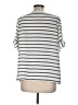 Ann Taylor LOFT 100% Polyester Ivory Short Sleeve Blouse Size M - photo 2